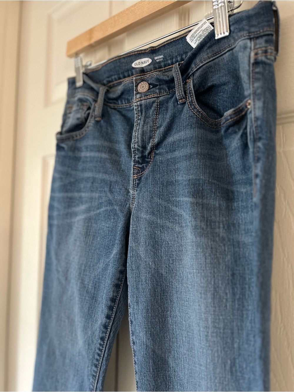 Old Navy Blue Bootcut Jeans - Women's Denim Size 4 Short - Picture 4 of 8
